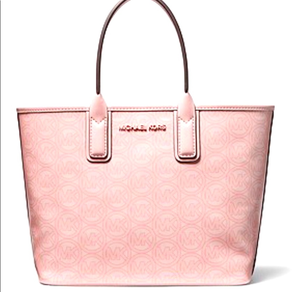 NWT: AUTHENTIC MICHAEL KORS-JODIE JACQUARD SMALL TOTE-STILL IN PACKAGING